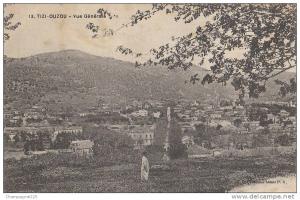 CPA ALGERIE KABYLIE TIZI OUZOU Vue Générale 1918