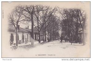 ALGERIE.TIZI OUZOU.GRANDE RUE editeur idéale ps  en l état grignoté en haut