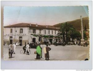 cspm, tizi ouzou, belle vue, entrée de la ville et l´hôtel Koller