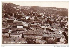 AFRIQUE. ALGERIE. TIZI OUZOU. Vue Générale sur Le Village.