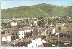 Algérie  TIZI OUZOU grande kabylie  vue générale vers 1960