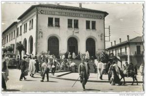 ALGERIE CPSM TIZI OUZOU LA POSTE ANIMATION