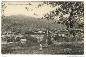 Carte Postale Ancienne Kabylie - Tizi Ouzou. Vue générale