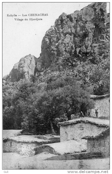 Algérie (Tizi Ouzou ) Kabylie, Les CHENACHAS Village  du DJURDJURA * PRIX FIXE