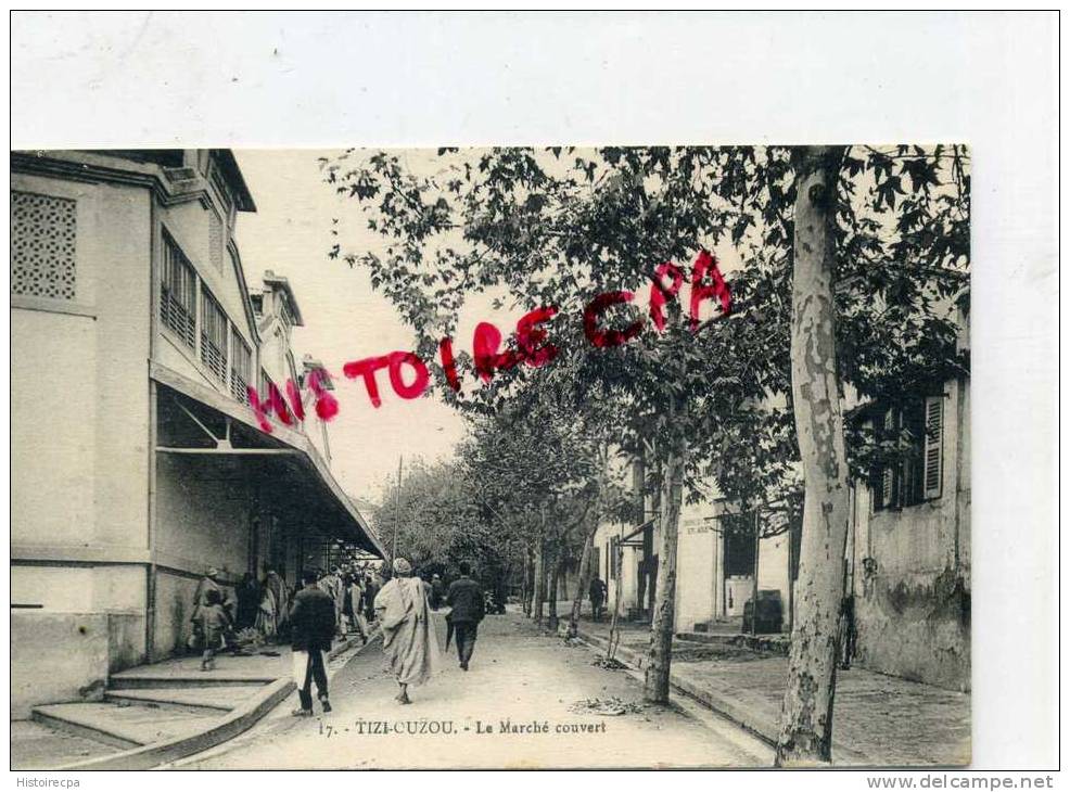 ALGERIE - TIZI OUZOU - LE MARCHE COUVERT