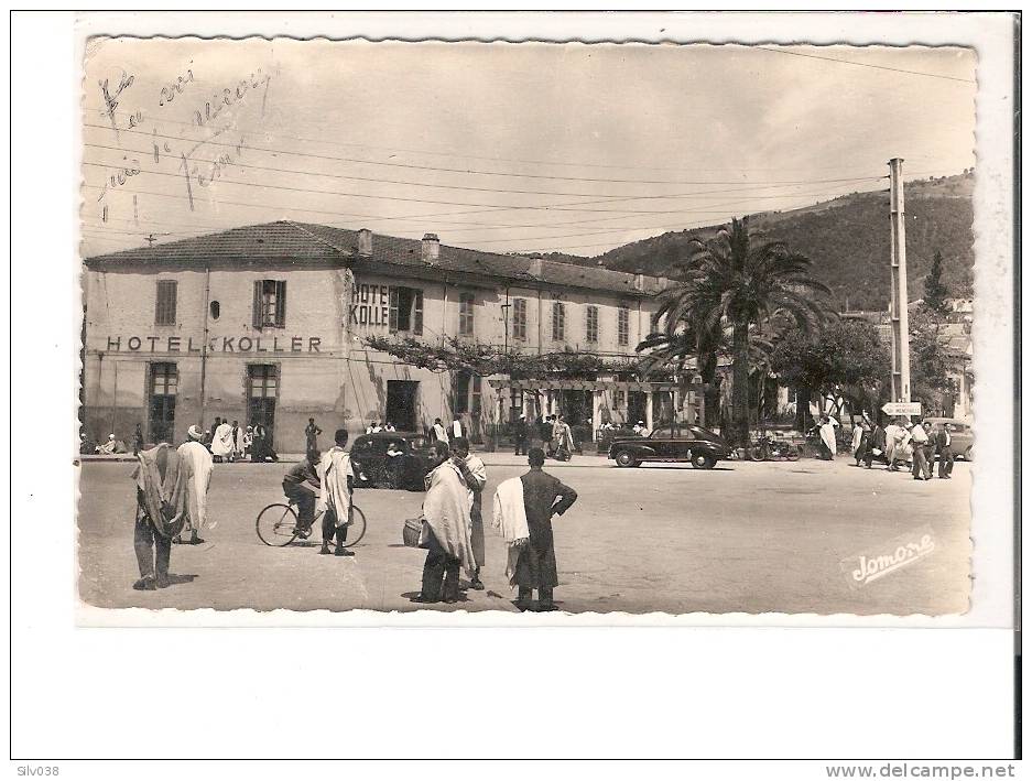 TIZI OUZOU -  ENTREE DE LA VILLE ET L'HOTEL KOLLER
