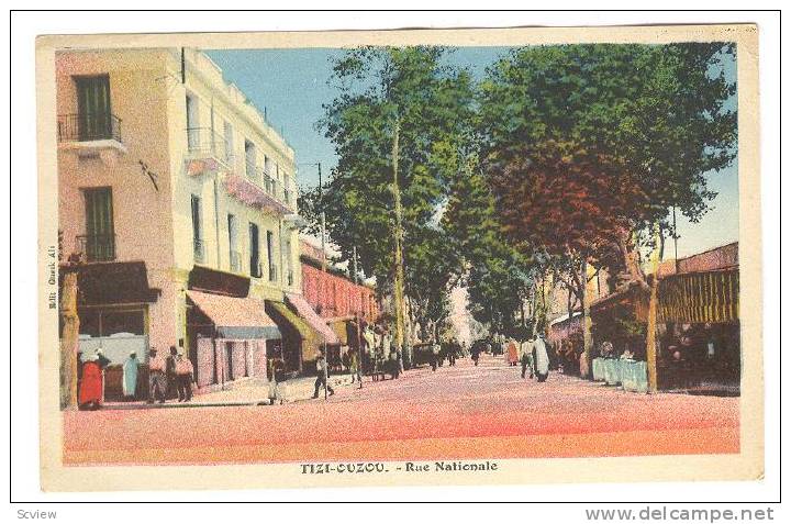 Tizi Ouzou (in Berber Tizi Uzzu /), Kabylia, Algeria, 00-10s Rue Nationale