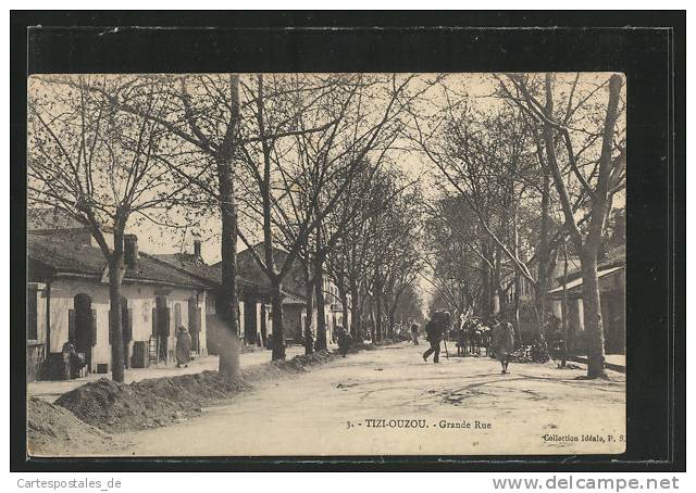 CPA Tizi-Ouzou, Grande Rue