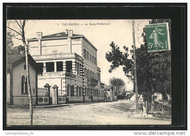 CPA Tizi-Ouzou, La Sous-Prefecture