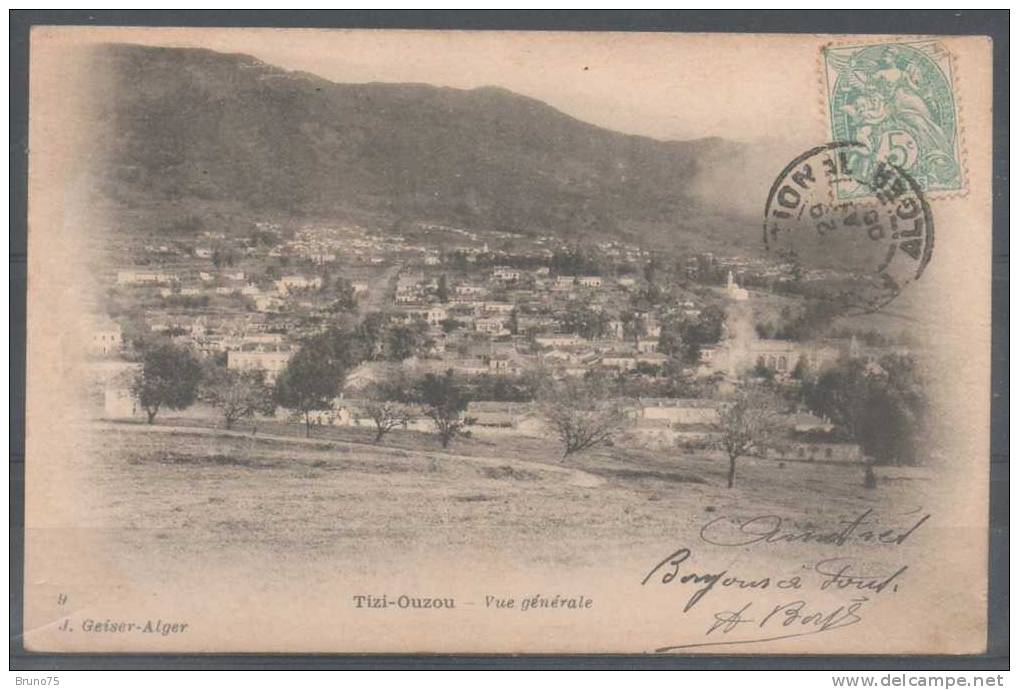 TIZI OUZOU - Vue générale