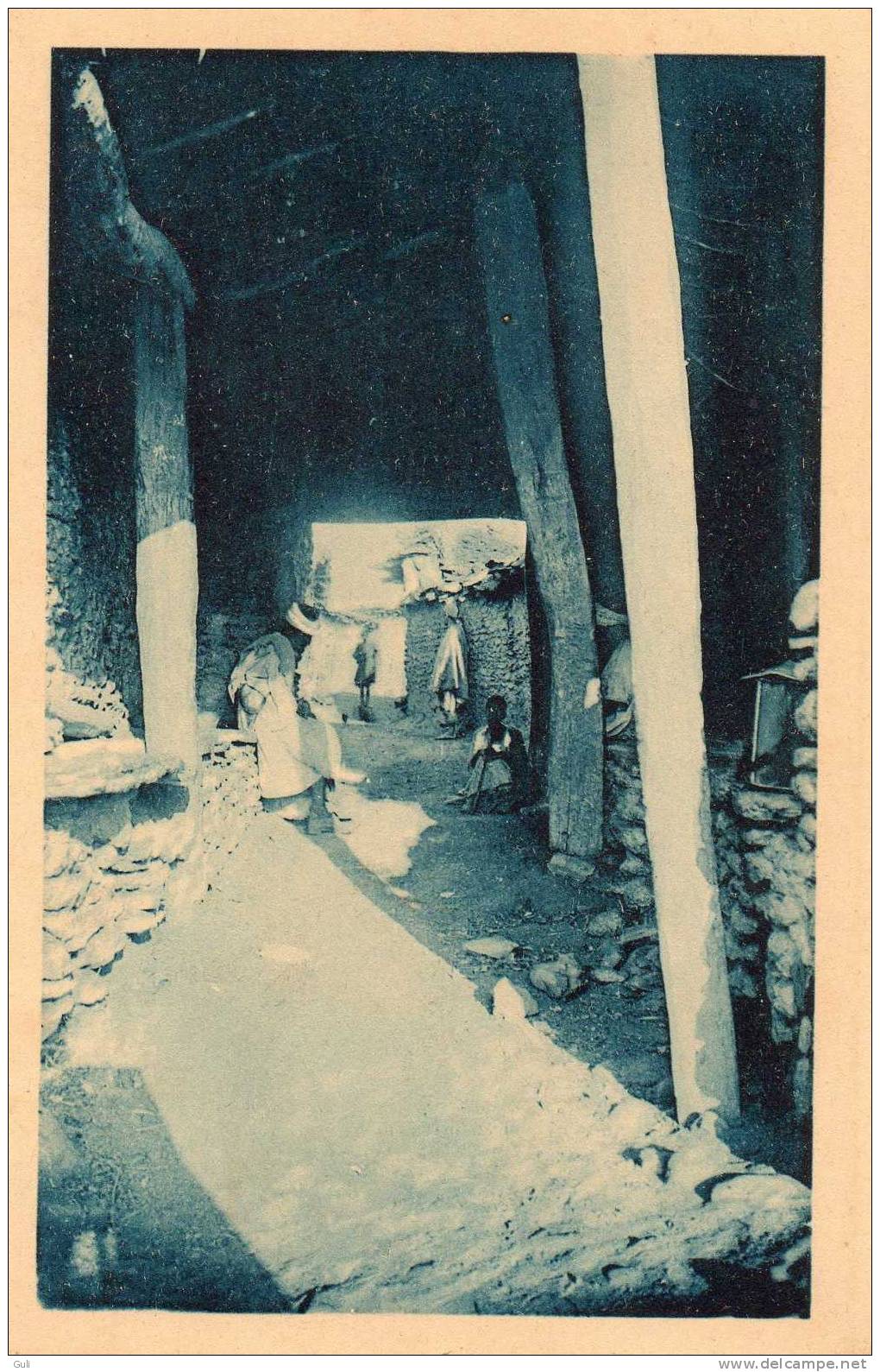 ALGERIE - entrée du Village d'IRIL-IMOULA (Tizi-N'Tléta- Ighil-Imoula , Kabylie-animation )*PRIX FIXE