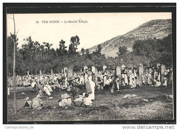 CPA Tizi Ouzou, Le Marche Kabyle
