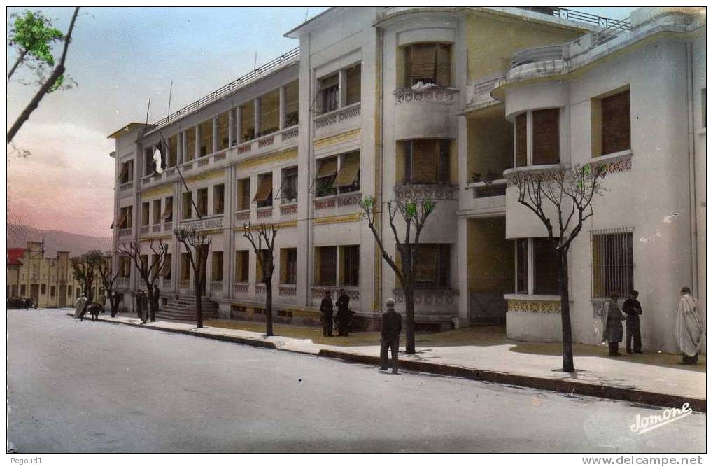 CARTE POSTALE SEMI-MODERNE. ALGERIE. TIZI - OUZOU. LA GENDARMERIE NATIONALE.