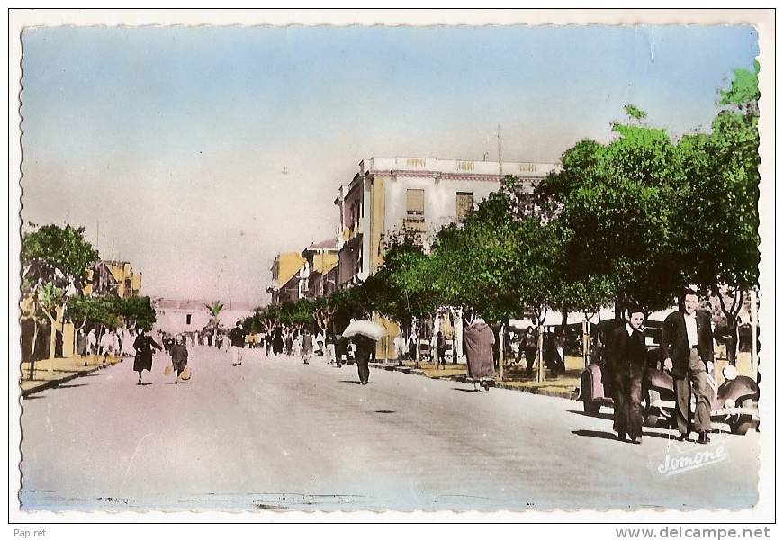 Algerie Kabylie Tizi ouzou Av Ferdinand Aillaud Obliteration 1956 Flamme L'Algerie Nouvelle Vivra Francaise Rare