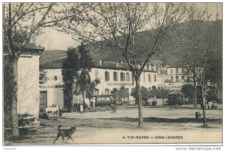 Tizi Ouzou 14 Hotel Lagarde Coll. ideale petit plan diligence