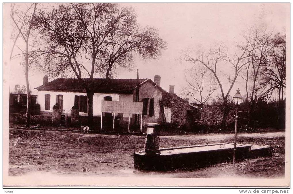 CPSM noir et blanc Algérie TAMDA (Tizi-Ouzou)l´abreuvoir belle carte animée