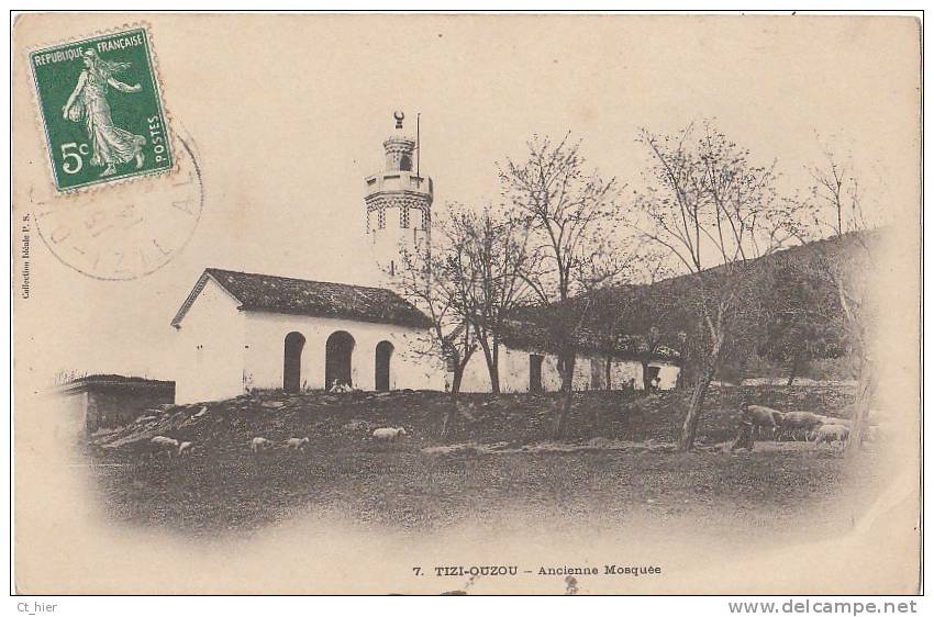 CPA ALGERIE TIZI OUZOU Belle vue de l' Ancienne MOSQUEE