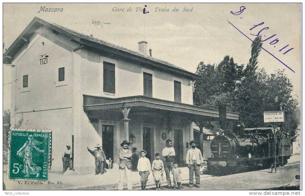 MASCARA - Gare de Tizi - Train du Sud