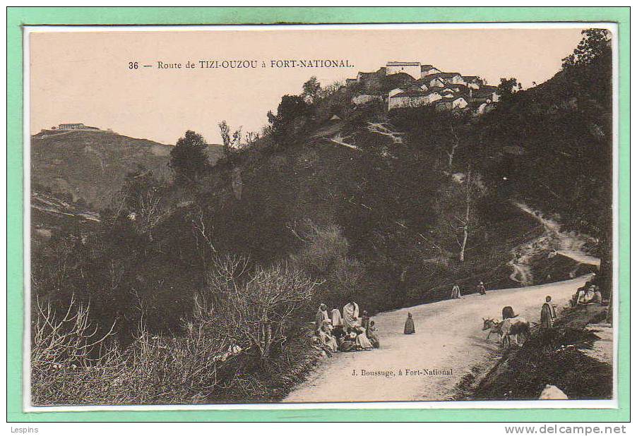 ALGERIE --   Tizi Ouzou -  route de ....