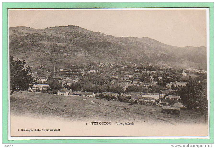 ALGERIE --   Tizi Ouzou - Vue générale - N° 1