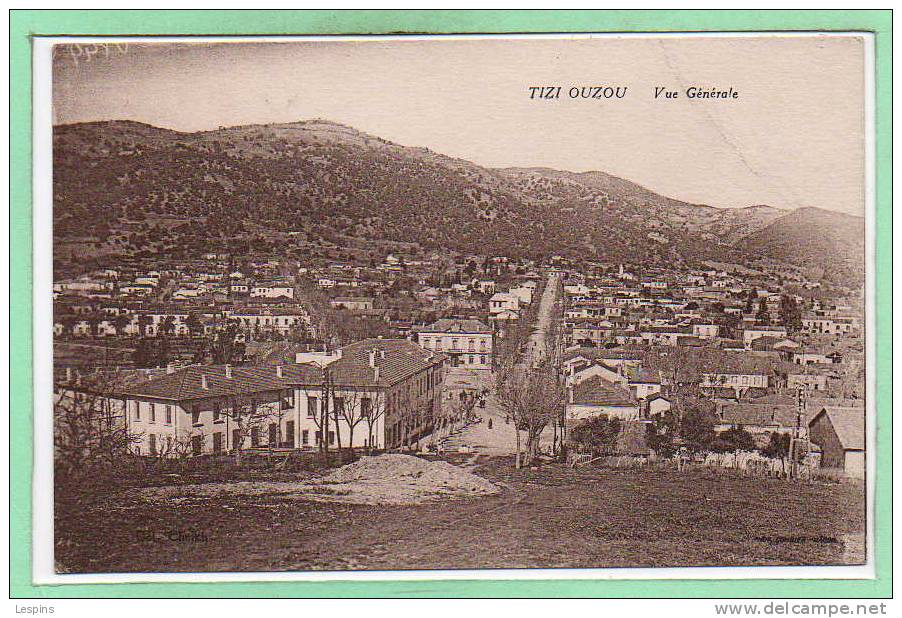 ALGERIE --   Tizi Ouzou - Vue générale