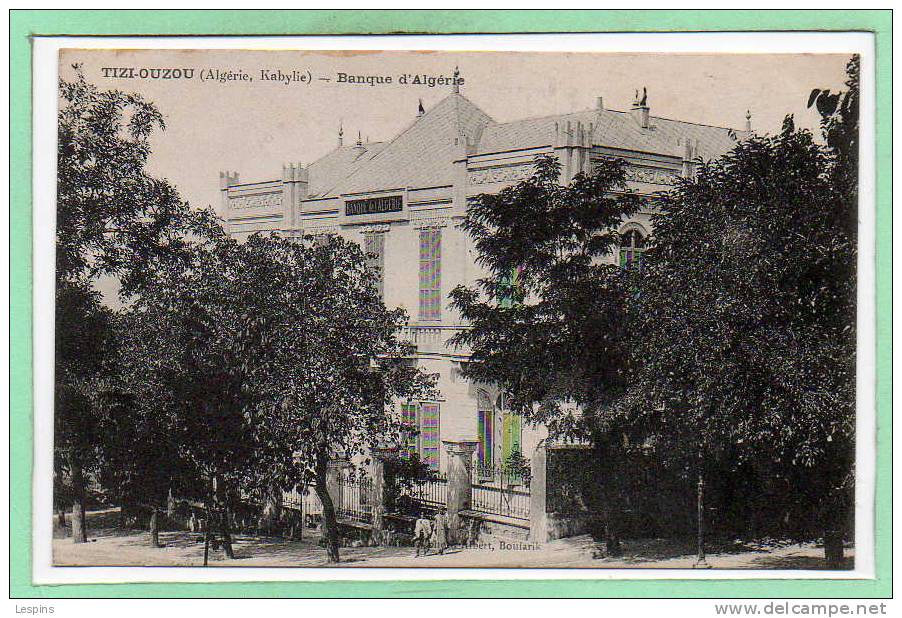 ALGERIE --   Tizi Ouzou - Banque d'Algérie