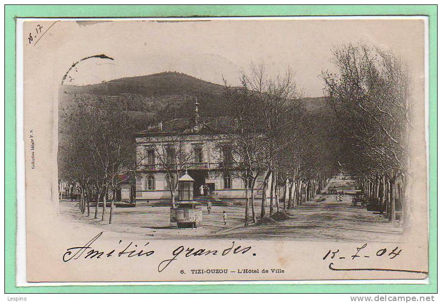 ALGERIE --   Tizi Ouzou -  L'Hôtel de Ville