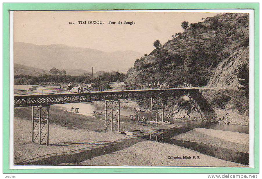 ALGERIE --   Tizi Ouzou --  Pont de Bougie