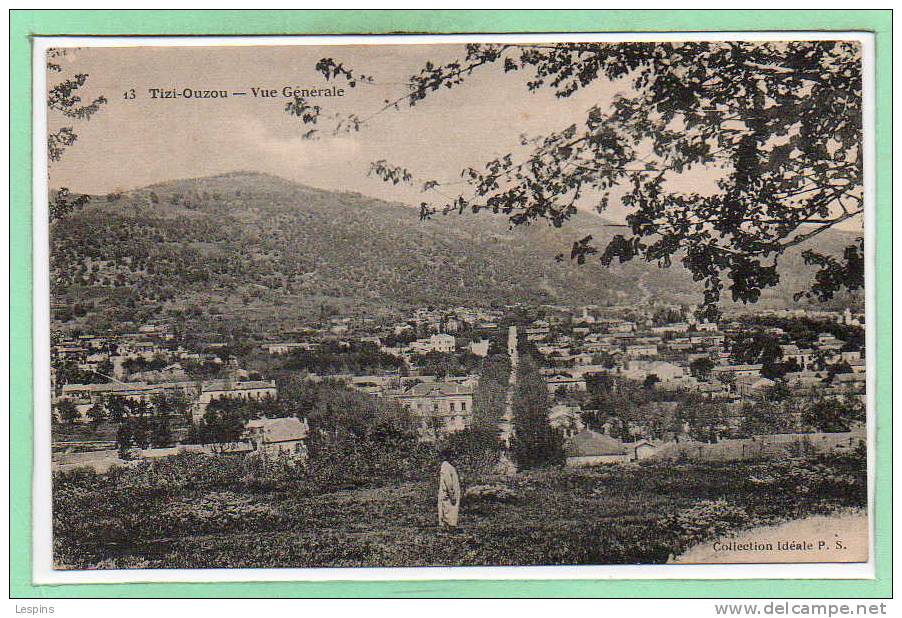 ALGERIE --   Tizi Ouzou --   Vue générale