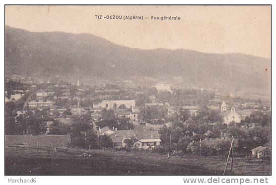 ALGERIE.TIZI OUZOU.VUE GENERALE editeur koller cl milandre