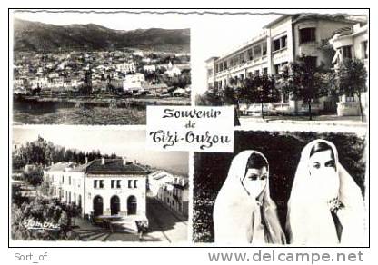 TIZI OUZOU - SOUVENIR - MULTI VUE  2 - CPSM  A86