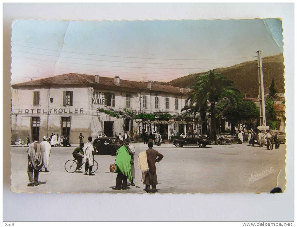 cspm, tizi ouzou, belle vue, entrée de la ville et l´hôtel Koller