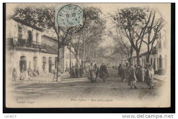 ALGERIE......TIZI OUZOU...RUE PRINCIPALE. ECRITE........‹(•¿•)›