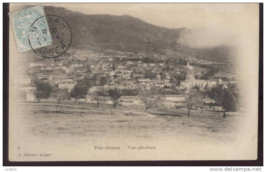 TIZI OUZOU..VUE GENERALE.. ECRITE....‹(•¿•)›