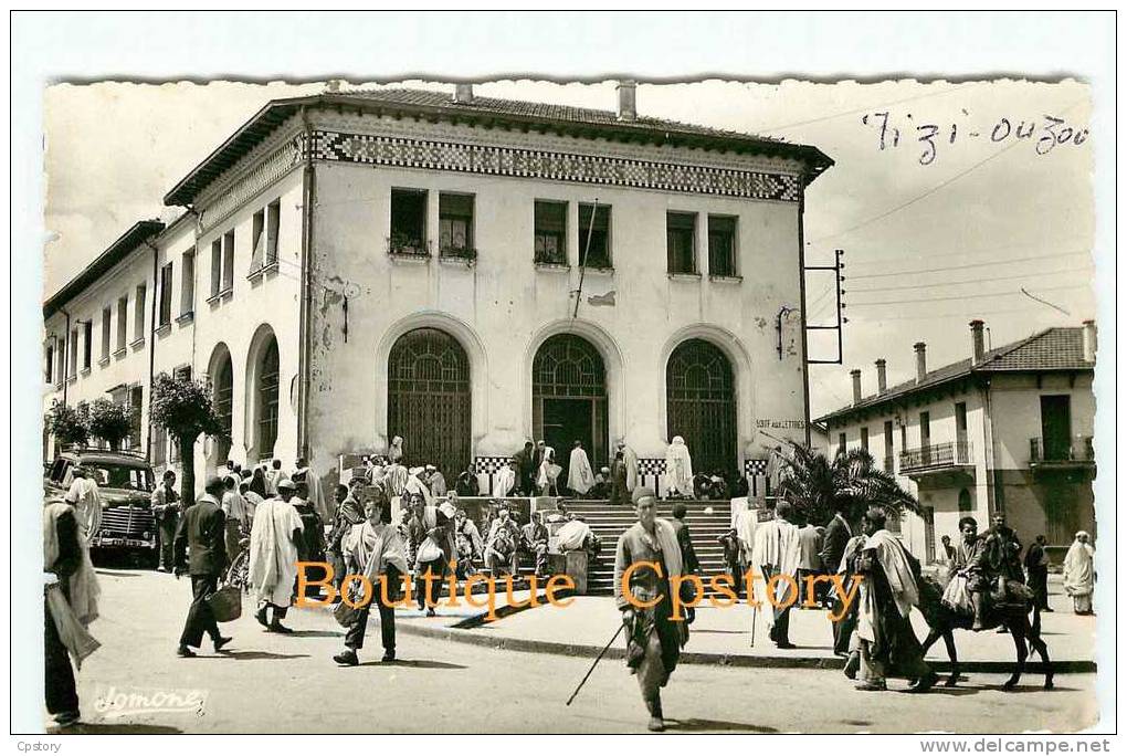 ALGERIE - TIZI OUZOU - La Poste - Dos Scané