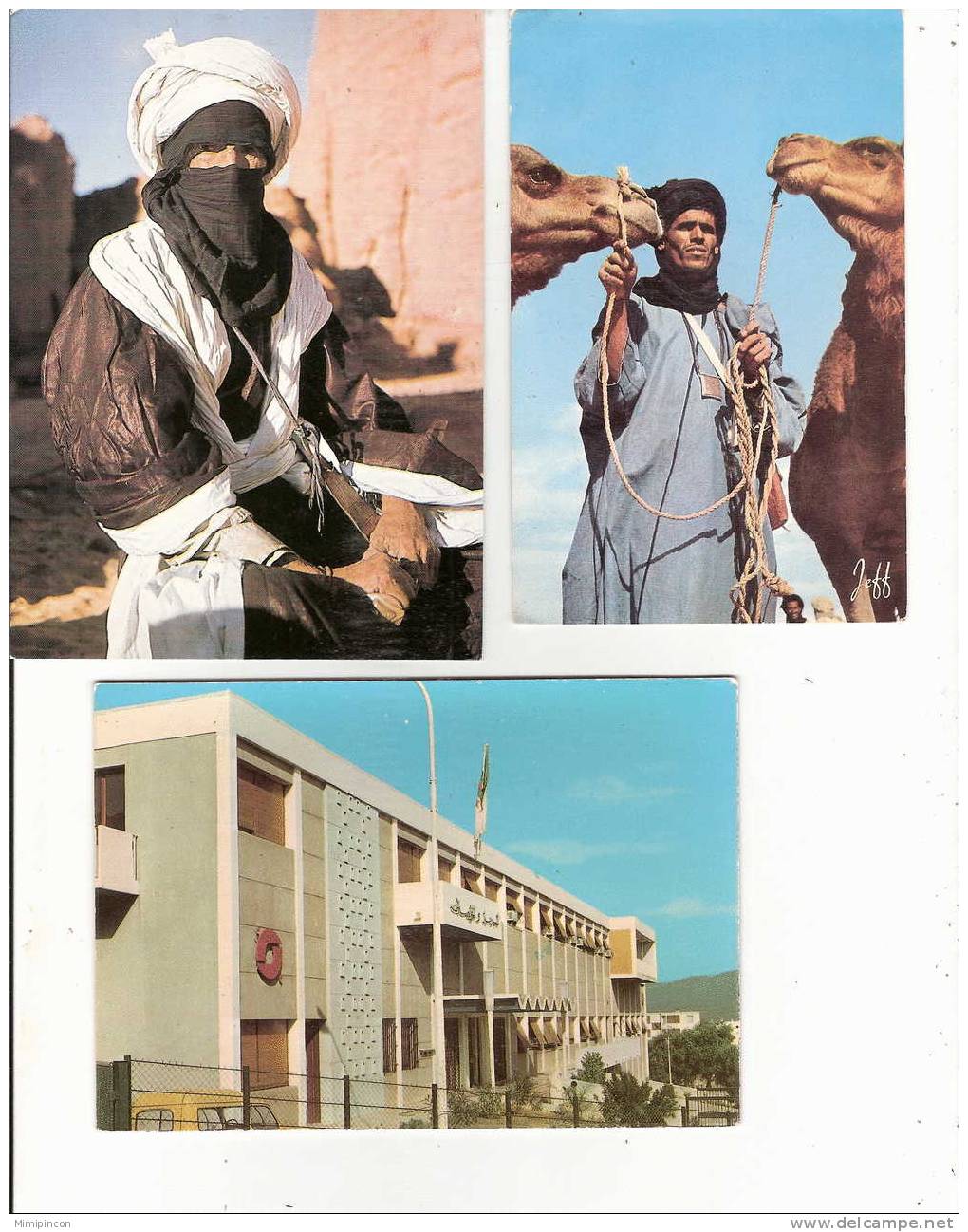 lot 3 CPM  Algérie Djebril, Tizi Ouzou et Algérie Pittoresque