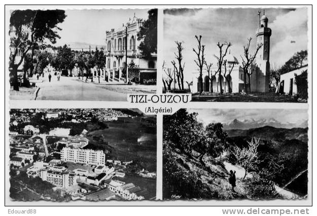 TIZI OUZOU  CARTE MULTIVUES