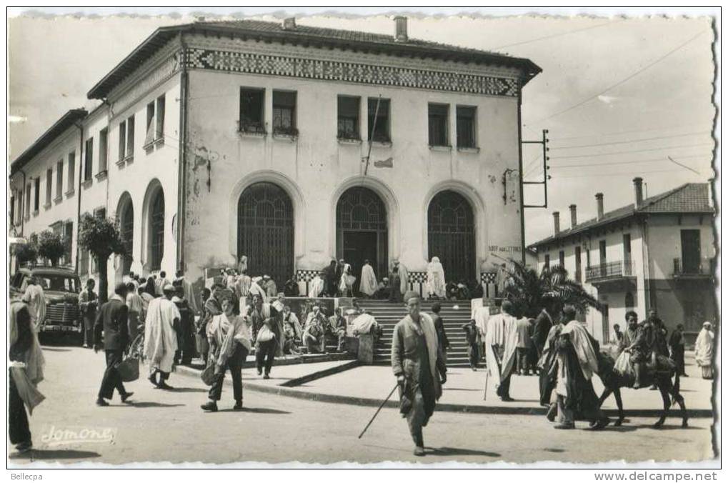 ALGERIE CPSM TIZI OUZOU LA POSTE ANIMATION