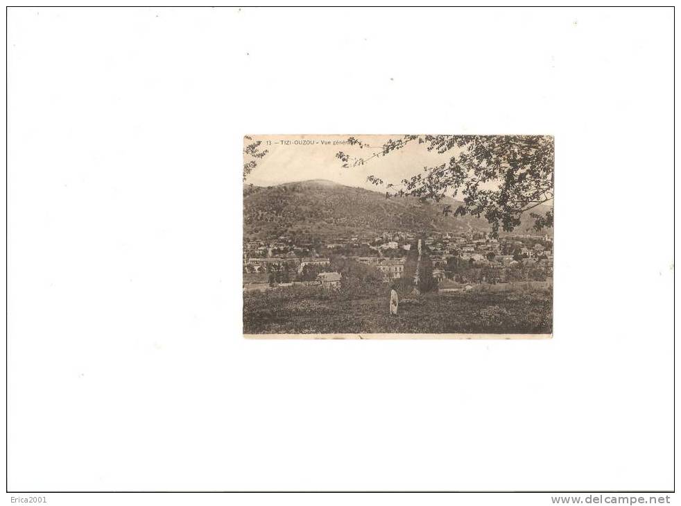 algérie ;tizi ouzou   vue generale