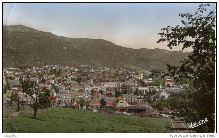 Tizi Ouzou .  Vue générale , vue du Bordj .   CPSM