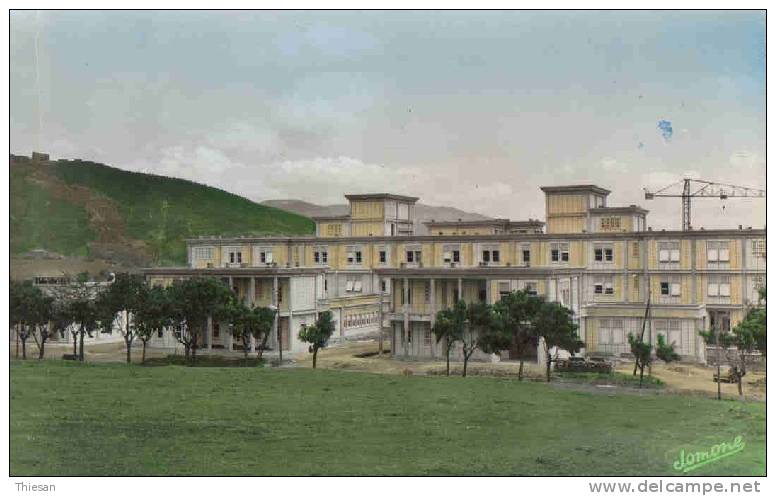 Algérie. Tizi Ouzou. L´hôpital Naegelen ( CPSM JOMONE 62 ).