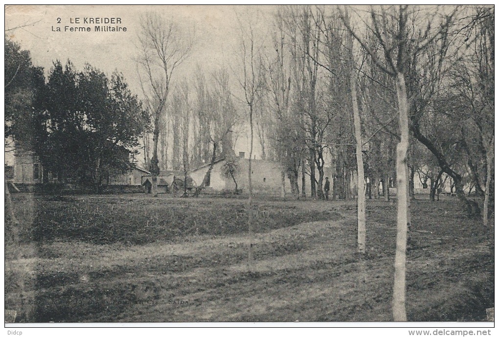 LE KREIDER  (Algérie) -La Ferme Militaire - voyagée . 1941 -Cachet FM 