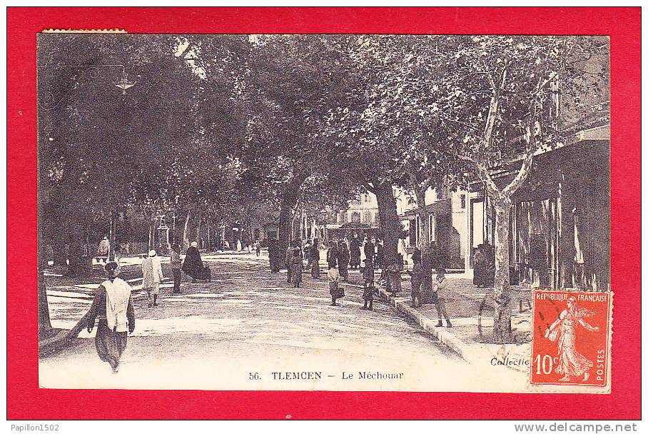 E-Algerie-283A01  TLEMCEN,  le Méchouar, animation, cpa