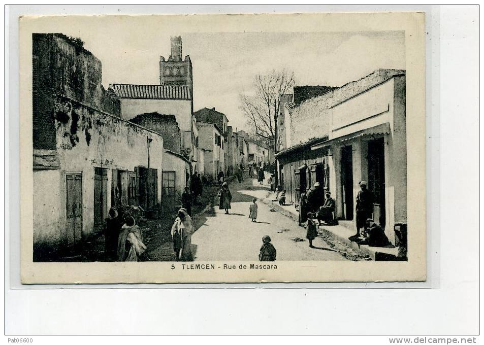 ALGERIE         TLEMCEM      RUE DE MASCARA
