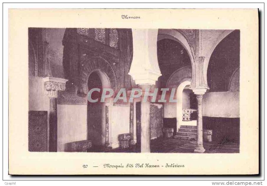 CPA Tlemcen Mosquee Sidi Bef Masson Interieur