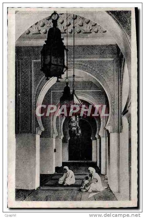 CPA Tlemcen Oran Interieur de la Mosquee