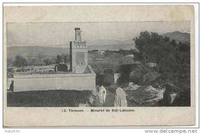 CPA TIEMCEN - ALGERIE - MINARET DE SIDI LAHSSEN