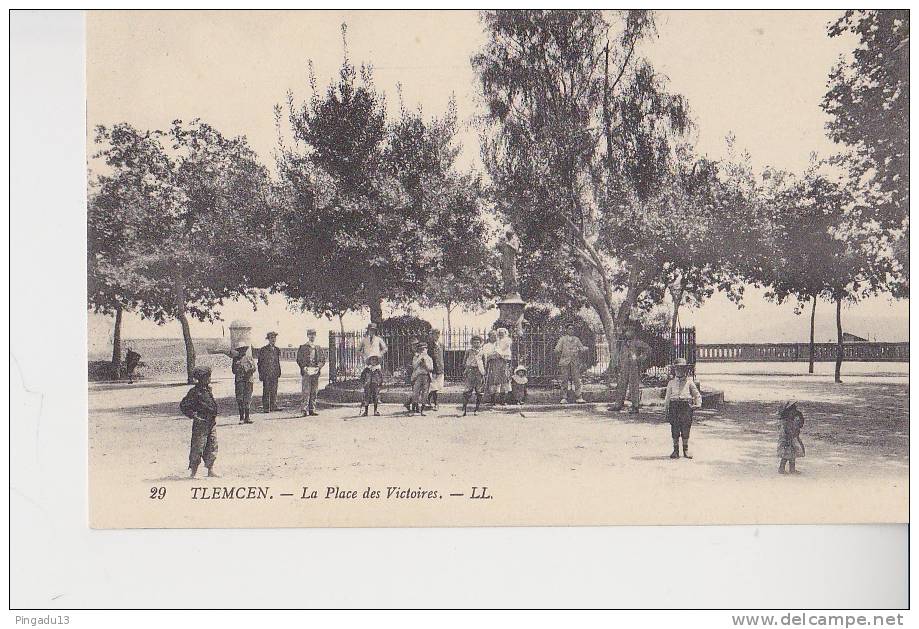 Tlemcen place des Victoires animation