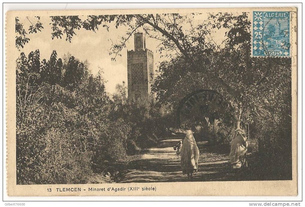 Tlemcen-Minaret d'Agadir (XIII° siècle)