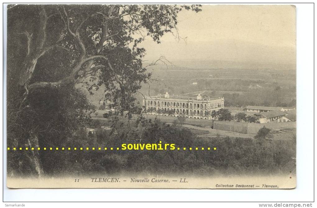 CPA  ALGERIE  TLEMCEN  nouvelle caserne     - ** prix nets **